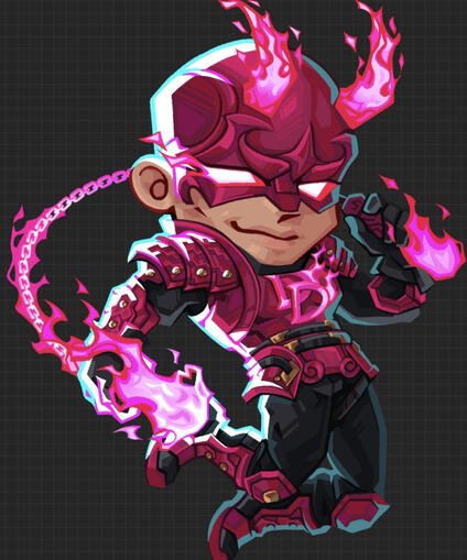 2.5 inch charm, part of a growing Marvel Rivals charms series!
