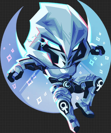 2.5 inch charm, part of a growing Marvel Rivals charms series!